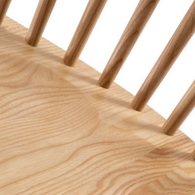 Σύγχρονο σύνολο κάλυψης τραπεζιού και καρέκλας για έπιπλα από στερεό ξύλο σε φυσικό ή στάχτη χρώμα