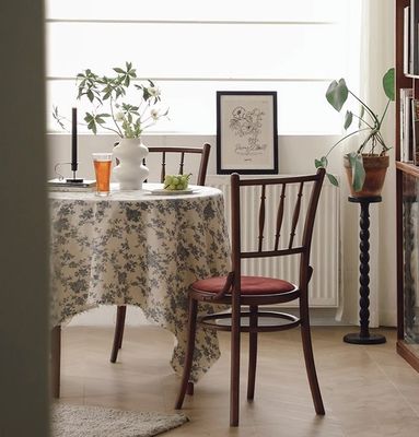 Έπιπλα τραπεζαρίας Σκληρό ξύλο βελούδο Κλασικό ξύλινο πολυτελές μεταχειρισμένο αρχαίο σύγχρονες καρέκλες για γάμους και ειδικές εκδηλώσεις