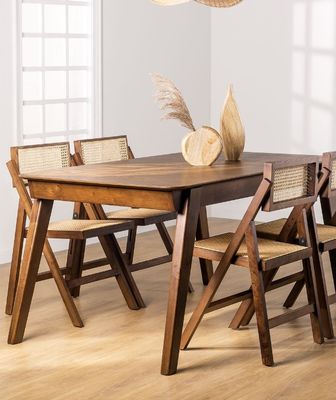 Σύγχρονη ξύλινη καρέκλα από φυσικό ράτάνιο Σκληρό ξύλο αναδιπλούμενη καρέκλα για εκδηλώσεις με συσκευασία και ταχυδρομική αποστολή