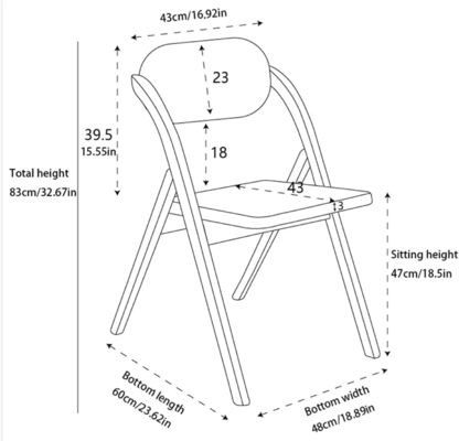 Στυλάτο Morden Dining Fruniture ξύλινη καρέκλα με ανθεκτικό κάθισμα και πλάτη από ράταν