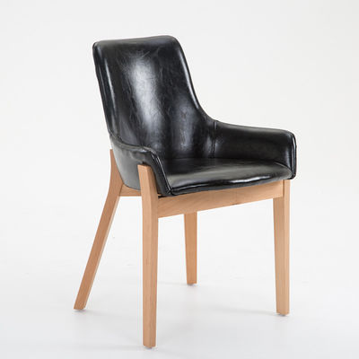 Σπίτι Έπιπλα Μαλαισία Βιβλιοθήκη από καουτσούκ ξύλο Καρέκλες τραπεζαρίας με πολυτελές στρογγυλό πίσω σχεδιασμό