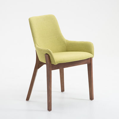 Σπίτι Έπιπλα Μαλαισία Βιβλιοθήκη από καουτσούκ ξύλο Καρέκλες τραπεζαρίας με πολυτελές στρογγυλό πίσω σχεδιασμό