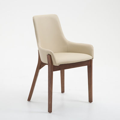 Σπίτι Έπιπλα Μαλαισία Βιβλιοθήκη από καουτσούκ ξύλο Καρέκλες τραπεζαρίας με πολυτελές στρογγυλό πίσω σχεδιασμό