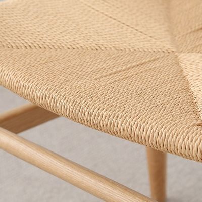 Χειροποίητο Μαγνητόχρωμο Δαχτυλίδι από ξύλο υφασμένο μαξιλάρι τραπεζαρία Y καρέκλα Χωρίς διπλωμένη υπηρεσία OEM αποδεκτό Μαγνητόχρωμο ξύλο