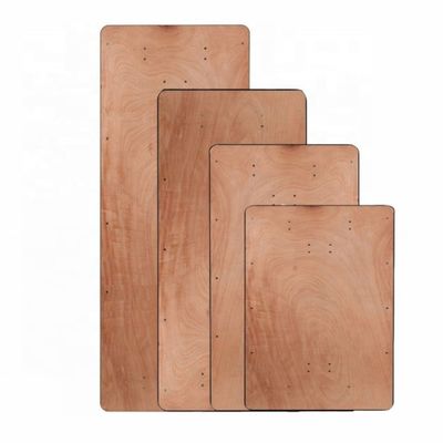 Εξωτερικά ορθογώνια συμπαγή ξύλο Πρακτορείο γάμου Ξενοδοχείο Δαπεζάκια αναδιπλούμενων τραπεζών με σύγχρονο σχεδιασμό για γάμους και ξενοδοχεία