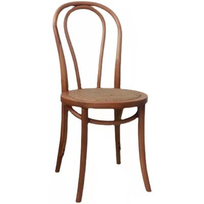 Χειροποίητη ξύλινη καρέκλα εστιατορίου με προσαρμοσμένο μέγεθος και οπτικά χρώματα