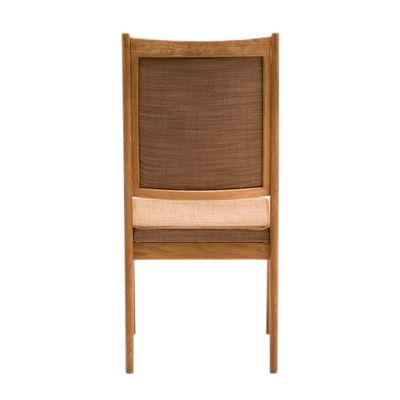 Έπιπλα τραπεζαρίας Μαγνητόξυλα Καρέκλες με υψηλή πλάτη με υφάσματα στο σκανδιναβικό σχέδιο