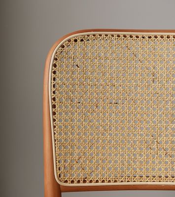 Απλό σχεδιασμό Σκληρό ξύλο τραπεζαρία καρέκλα από ράταν για εστιατόριο και τραπεζαρία