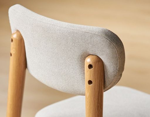 Προσαρμοσμένα σύγχρονα έπιπλα Σκληρό ξύλινο τραπεζικό καρέκλα για τραπεζαρία και σαλόνι