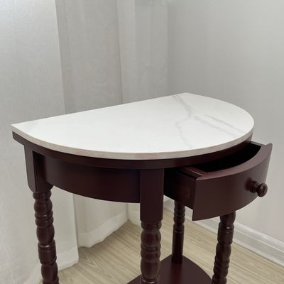 Τετραγωνικά και τετραγωνικά έπιπλα τραπεζαρίας Αρχαίο στερεόξυλο τραπέζι καφέ για εξελιγμένα εσωτερικά γραφείων