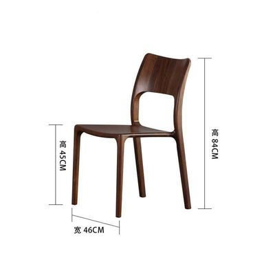 Ειδική καρέκλα τραπεζαρίας από στερεό ξύλο με ανταγωνιστικό και αποδεκτό από τον πελάτη σχεδιασμό