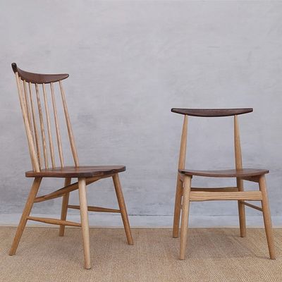 Γενική πολυτελή τραπεζική καρέκλα από στερεό ξύλο για κλασικό εστιατόριο