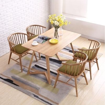 Σύγχρονο σχεδιασμό στοιβάζοντας Winsor τραπεζική καρέκλα Μεσαία έπιπλα από στερεό ξύλο για το σκανδιναβικό εστιατόριο Custom