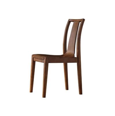 Μοναδικό σχεδιασμό σύγχρονες καρέκλες τραπεζαρίας από στερεό ξύλο με φινίρισμα βελανιδιάς για εστιατόρια