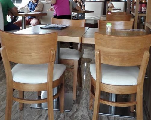 Ξενοδοχείο/καφετέρια/εστιατόριο ξύλινη καρέκλα τραπεζαρίας με ξύλο εμπορικής ποιότητας