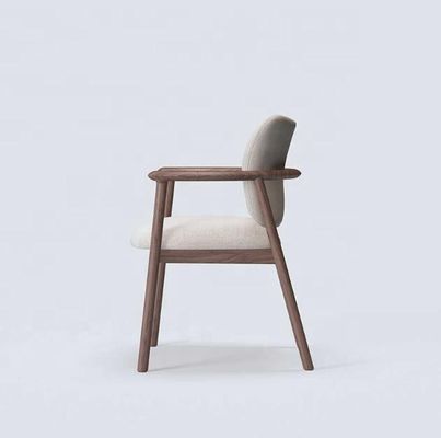 Οικιακά έπιπλα Luxury High End Nordic Solid Ash Wood Bent Backrest Υψηλής πυκνότητας Σφουγγάρι