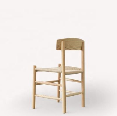 Υψηλής ποιότητας Μαγνητόξυλο Ιαπωνικό σχοινί υφασμένο καμπυλωτό πίσω μέρος εξωτερική καρέκλα αναψυχής Χωρίς διπλωμένη λύση Επιλογή τύπου έκδοση