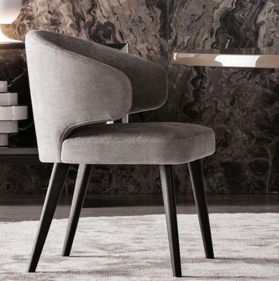 Αδερφική ποδιά βελούδινο παπιλωμένο πτέρυγα πίσω κάθισμα τραπεζαρία για άνετη και κομψή τραπεζαρία