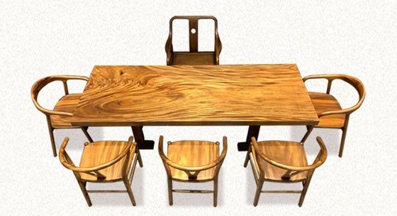 Y Εστιατόριο ειδική στερεό ξύλινο τραπεζική καρέκλα με NC / PU χρώμα και σχεδιασμό Wishbone