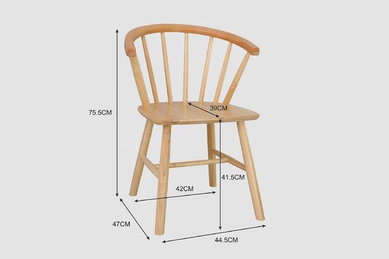 Στέλες τραπεζαρίας από στερεό ξύλο εξατομικευμένες Εξαιρετική κατασκευή Στέλες τραπεζαρίας Windsor για έπιπλα τραπεζαρίας