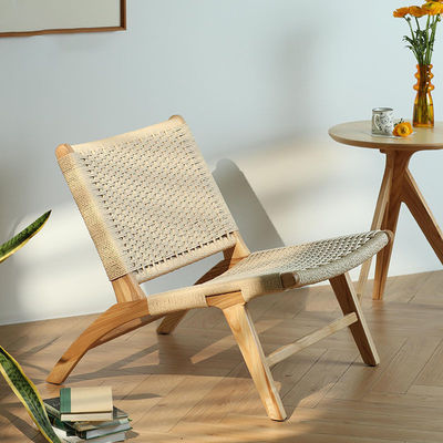 Προσαρμόσιμα ξύλινα έπιπλα Καρέκλες παραλίας για προσωπική χαλάρωση και άνεση