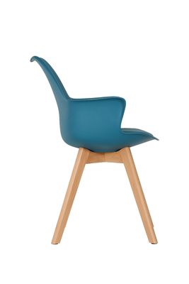 Ανθεκτική σκανδιναβική πολύχρωμη σύγχρονη πλαστική καρέκλα για τραπεζαρία Γενικά έπιπλα για το σπίτι OEM Δέχεται OEM