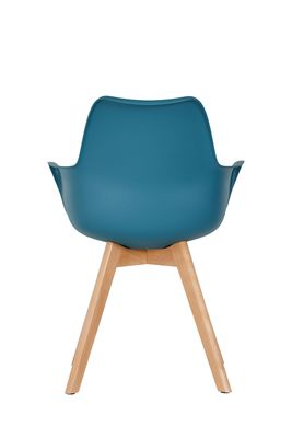 Ανθεκτική σκανδιναβική πολύχρωμη σύγχρονη πλαστική καρέκλα για τραπεζαρία Γενικά έπιπλα για το σπίτι OEM Δέχεται OEM