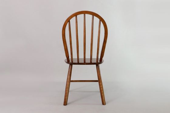 Σκανδιναβική σύγχρονη καρέκλα τραπεζαρίας με υποστρώμα και σχήμα I στερεό ξύλινο πλαίσιο σε NC / PU φινίρισμα βαφής