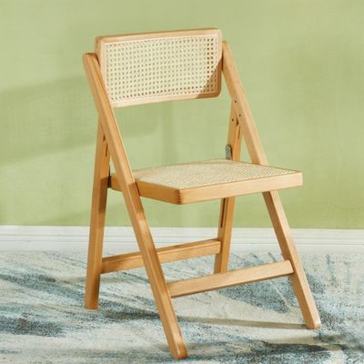 Φρέμα από στερεό ξύλο από ράτάνιο Καρέκλα τραπεζαρίας από φυσικό ράτάνιο διπλωμένη Ναι για εκδηλώσεις σε σύγχρονα έπιπλα Εστιατόριο