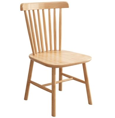 Σύγχρονη καρέκλα τραπεζαρίας από στερεό ξύλο για το εστιατόριο Windsor