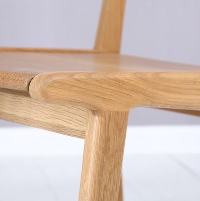 ΑΧΡΗΣΕΙΣ Πλατιστή σκελετή από στερεό ξύλο τραπεζική καρέκλα για ξενοδοχεία και εστιατόρια Vintage στυλ σκανδιναβικό φυσικό φινίρισμα