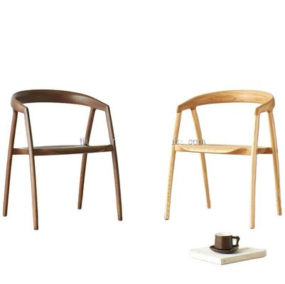 Σπίτι Έπιπλα Λούξυ Σύγχρονη καρέκλα τραπεζαρίας με στερεό ξύλινο πλαίσιο και μονοθέσιο σχέδιο