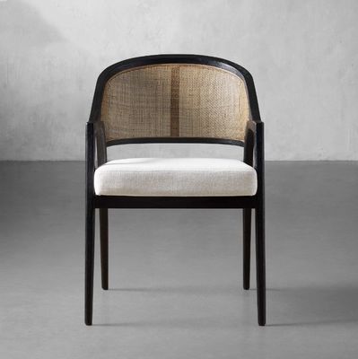 Απλό Σκανδιναβικό Σχεδιασμό Σύγχρονο Μαγνητό ξύλο Ρατάνιο Τραπέζι τραπεζαρίας Καρέκλα για το εστιατόριο Morden