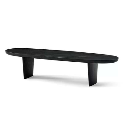 Σύγχρονο τραπέζι καφέ από βόρειο ξύλο για καθιστικό χωρίς διπλώματα σε χρώμα καρύδας