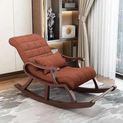Σύγχρονη σχεδίαση Σκληρό ξύλινο καρέκλα W60*D135*H85CM για καθιστικό