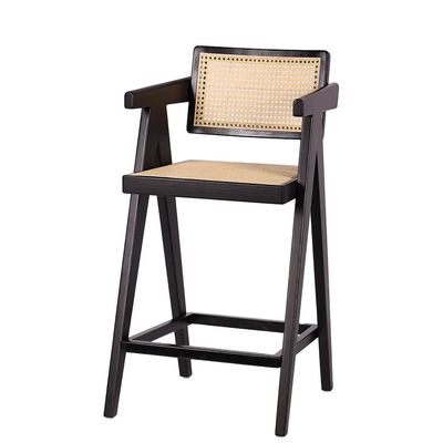 Στρατηγική καρέκλα με πλάτη και βραχίονες από στερεό ξύλο