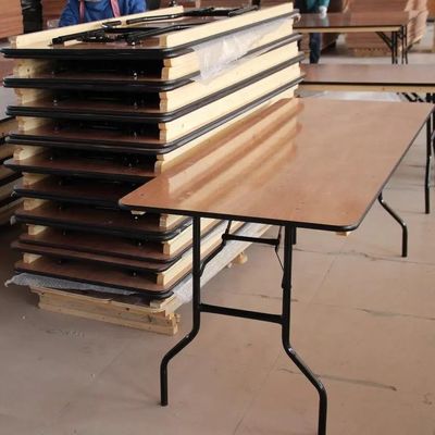 Ειδικά τραπέζια για φαγητό Τελικά νιτρολάκκα βιομηχανικό στυλ Σιδηρούν ξύλο εστιατόρια τραπέζια για φαγητό