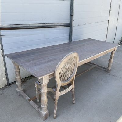 Νιτρολάκερ Φινίρισμα Αμερικάνικοι Τραπέζοι Χρώματος Rectamgle Σκληρό ξύλο Τραπεζικό Τραπεζικό Τραπέζι για Σύγχρονο Απλό Σχεδιασμό