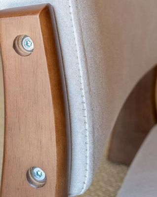 Προσαρμοσμένη ιαπωνική καρέκλα τσαγιού Tatami ξύλου χωρίς πόδια με στήριξη πίσω