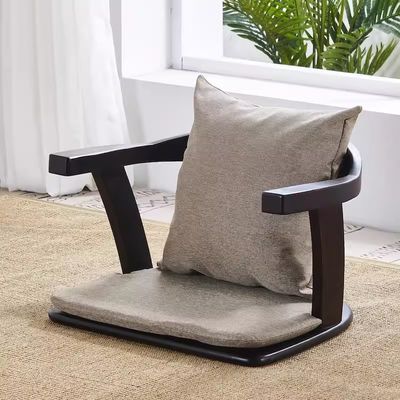 Επικεφαλής του Ιαπωνικού Τάταμι Καρέκλα με στήριξη πίσω και χωρίς οπίσθια στήριξη
