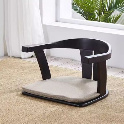 Επικεφαλής του Ιαπωνικού Τάταμι Καρέκλα με στήριξη πίσω και χωρίς οπίσθια στήριξη