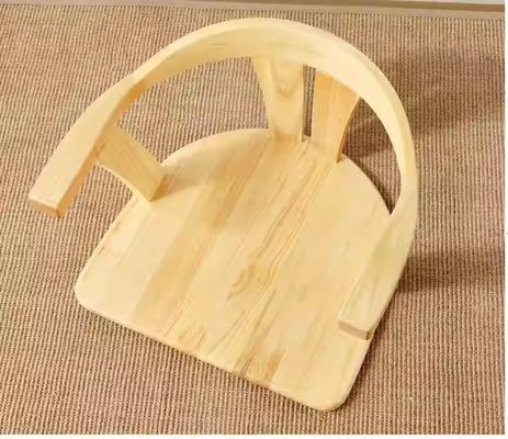 Επικεφαλής του Ιαπωνικού Τάταμι Καρέκλα με στήριξη πίσω και χωρίς οπίσθια στήριξη