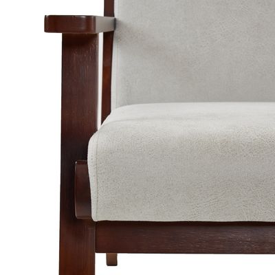 Στέλιος μοντέρνος καναπές με μανδύα υφάσματος καρέκλα σαλόνι μονό καναπέ καρέκλα με Wabi-Sabi προσαρμοσμένο σχεδιασμό