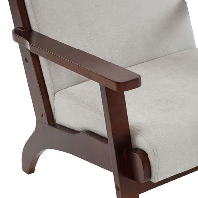 Στέλιος μοντέρνος καναπές με μανδύα υφάσματος καρέκλα σαλόνι μονό καναπέ καρέκλα με Wabi-Sabi προσαρμοσμένο σχεδιασμό