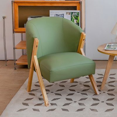 Σύγχρονη σκανδιναβική ξύλινη καρέκλα Στερεό κίτρινο στερεό ξύλινο πλαίσιο για ξενοδοχείο σχεδιασμό
