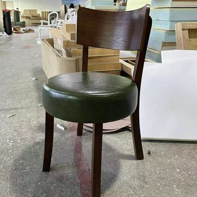 Σκληρή ξύλινη καρέκλα για σκανδιναβικό στυλ Πάδελ Ανοικτής χρόνου Καφέ Καρέκλα για φαγητό Καρέκλα για οροφή σπιτιού