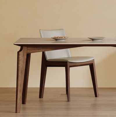 Σύγχρονη σχεδίαση Ashwood Frame Ιταλική κλασική πολυτελή ξύλινη τραπεζική καρέκλα