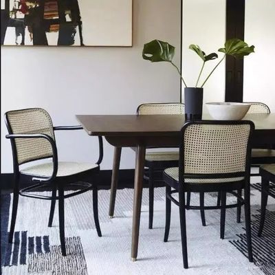 Εμπορικά έπιπλα Σκληρό ξύλο Καρέκλα τραπεζαρίας για εστιατόρια