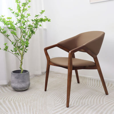 Σύγχρονα έπιπλα τραπεζαρίας W58*D61*H80CM Σκανδιναβική καρέκλα Σκληρές ξύλινες καρέκλες για εστιατόρια