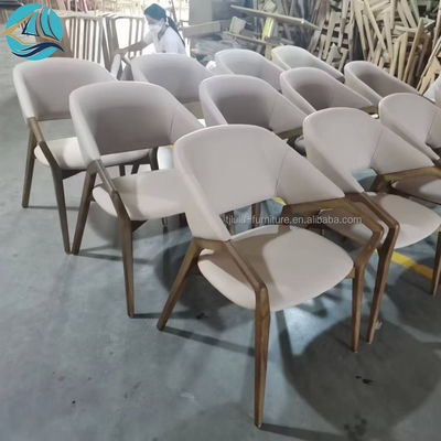 Σύγχρονα έπιπλα τραπεζαρίας W58*D61*H80CM Σκανδιναβική καρέκλα Σκληρές ξύλινες καρέκλες για εστιατόρια